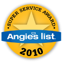 2010 Angie's List Super Service Award winner
